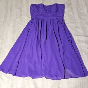 Alfred Angelo Plus Size 16 Style 7242 Viola Purple Prom Formal Dress